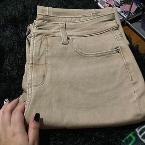 Brown khakis